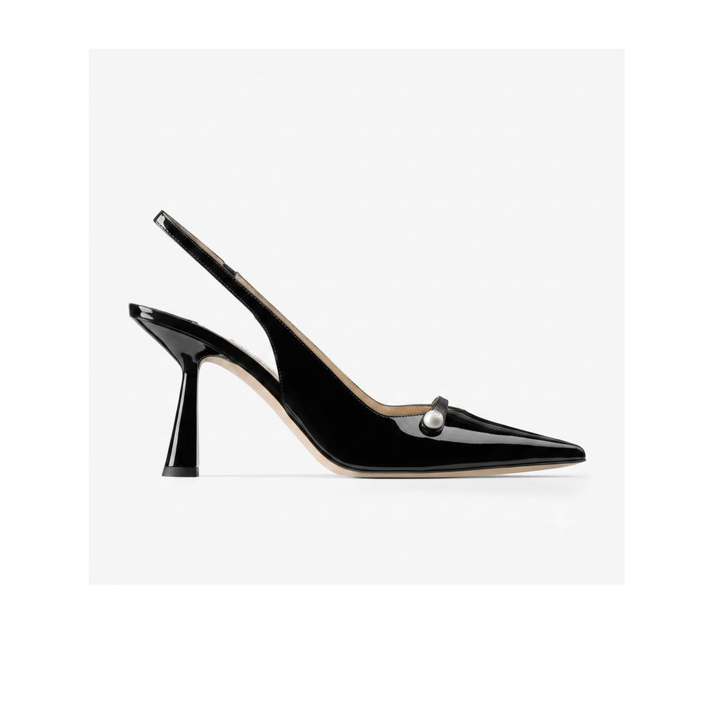 Linda : Escarpins Femme - Cuir Noir